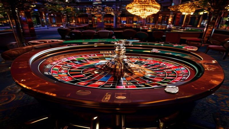 Minh họa bàn cược Roulette châu Âu và các vị trí đặt cược